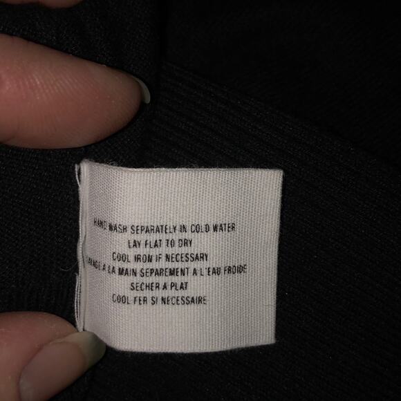 Sparrow Preppy Academia Cozy Winter Blue Green Whirl and Wind Cardigan - Picture 8 of 8